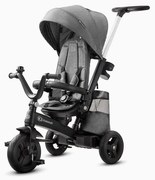 KINDERKRAFT - Detská trojkolka 5v1 EASYTWIST šedá/čierna