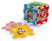 Penové puzzle Paw Patrol, 32x32x1cm 8 ks vo fólii