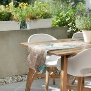 ZÁHRADNÝ VODEODOLNÝ BEHÚŇ NA STÔL GARDEN 40X140 CM LISTY