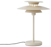 Retro stolná lampa béžová oceľ 45cm - Pauly