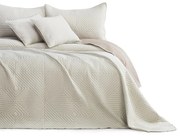 AmeliaHome Prehoz na postel Softa beige - cappucino, 220 x 240 cm