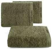 BAVLNENÝ UTERÁK PIERRE CARDIN EVI 50X90 CM TMAVOOLIVOVÁ