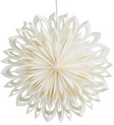 Watt & Veke Závesná svietiaca hviezda Clara white 50 cm