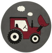 Detský koberec Luna Kids 534457/51915 Traktor, krémový