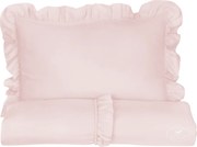 Boho obliečky Junior púdrovo ružová 100×135 cm