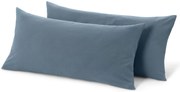 Džersejové obliečky na vankúš, 2 ks, modré