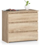 Nočný stolík CL3 3SZ CLP dub sonoma