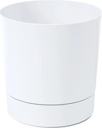 Kvetináč s podstavcom AURA 200 – biely*51243