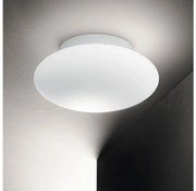 Ideal Lux-Kúpeľňové stropné svietidlo BUBBLE 1xE27/60W/230V pr.33,5 cm IP44 biela