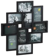 Fotorám na 10 fotografií RD25107, čierna