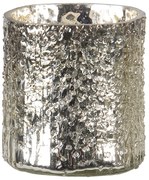 Zlatý sklenený svietnik Lumis - Ø 8 * 8 cm