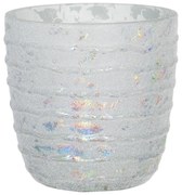 Sklenený svietnik na čajovú sviečku Enzo - Ø 10*10 cm