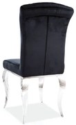 Jedálenská stolička PRINCE čierna
