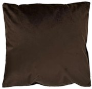 Obliečka Plain Velvet 40x40cm hnedá