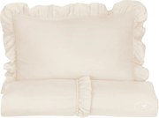 Boho obliečky Junior vanilka 100×135 cm