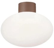 Ideal Lux - Vonkajšie stropné svietidlo CLIO 1xE27/42W/230V IP44 hnedá 326795