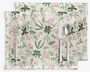 Goldea prestieranie na stôl valencia - lesné vetvičky - sada 2ks 30 x 40 cm