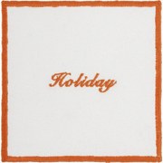 Bavlnené podložky pod poháre Holiday, 4 ks