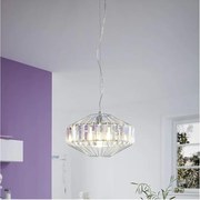 Eglo 96987 - Luster na lanku PEDROLA 1xE27/60W/230V