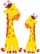 Samolepka ZVIERATKÁ - Žirafa