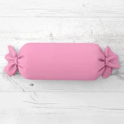 Biante Vankúš valec bonbon Rongo RG-094 Sýto ružový 15x40 cm