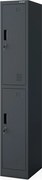 Šatníková skriňa pre zamestnancov antracitová IGOR 1 Plus 316,5 x 1850 x 450 mm