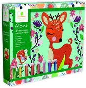 Artissimo - trblietkové pieskovanie - Lesné zvieratá