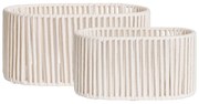 Látkové košíky v súprave 2 ks 38x25, 5x18 cm Arese – House Nordic