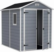 Záhradný domček Keter MANOR 6 x 8 DD šedý / biely