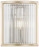 Zuma Line W0528-01A-V6AC - Nástenné svietidlo SERGIO 1xE14/60W/230V zlatá