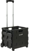 Keeeper Skladací nákupný vozík Olli 45 l Black, 45 l