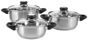 Silvercrest® Súprava hrncov z ušľachtilej ocele, 6-dielna (100390973)