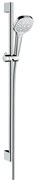 Hansgrohe Croma Select E, sprchová sada Multi so sprchovou tyčou 90 cm, biela/chrómová, HAN-26590400