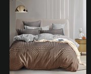 Bavlnené obliečky TORVELIS hnedosivé Rozmer obliečky: 70 x 90 cm | 140 x 200 cm