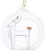 Sklenená vianočná ozdoba Reindeer – Dakls