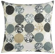 Bellatex Obliečka na vankúšik Berta Guľa sivá, 45 x 45 cm