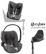 Set 3v1 autosedačka Cloud T PLUS i-size Cybex + isofixová základna do auta Base T + SIRONA T PLUS i-size 2024 - mirage grey