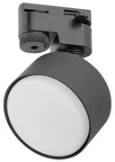 Bodové svietidlo do lištového systému AVIA 1xGX53/15W/230V čierna