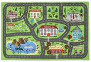 Bellatex Detský kusový koberec Dráha, 100 x 150 cm