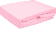DETSKÉ FROTÉ PRESTIERADLO 005 80X160 CM SVETLORUŽOVÉ