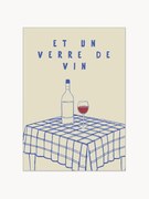 Plagát Et Un Verre de Vin