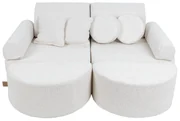 MeowBaby® variabilná pohovka Max, Boucle White