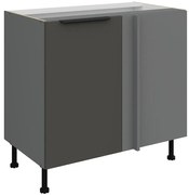 Kuchynská skrinka Aria-Gr/Ant Anti Fingerprint 105 Nd 1f Bb