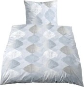 Biber obliečky Jesenné lístie, svetlo modré%