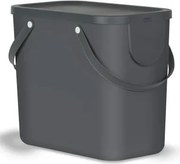 Odpadkový kôš Albula 25 l, antracitový%
