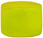 Taburetka Cilindro limetková ekokoža