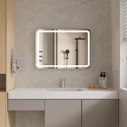 Erga Isabella, LED zrkadlo 70x50cm, 1840 lm, 6500K, predné/zadné osvetlenie, ERG-V01-129-7050-00