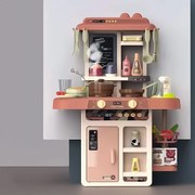 Plastová detská kuchynka s parným generátorom + príslušenstvo