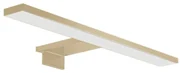 Baterie Centrum LED Kúpeľňové osvetlenie zrkadla LED/8W/230V 4000K 50 cm IP44 zlatá BC0540