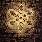 DECOLED LED svetelné vločky IX, sada pre VO 3D tlač, 72 cm, teplá biela